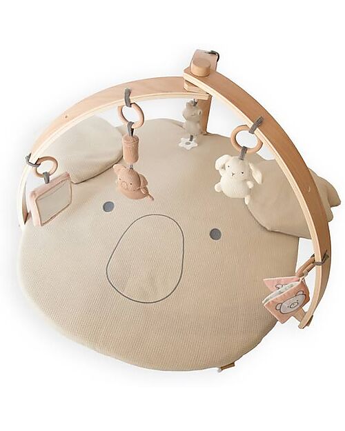 Bamboom Palestrina con Tappeto Gioco Koala - Beige - Bambù e Cotone Palestrine