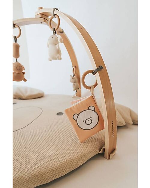 Bamboom Palestrina con Tappeto Gioco Koala - Beige - Bambù e Cotone Palestrine