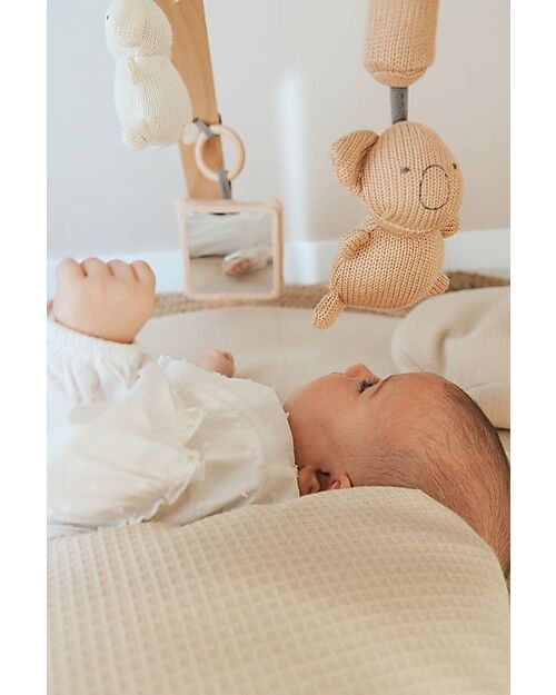 Bamboom Palestrina con Tappeto Gioco Koala - Beige - Bambù e Cotone Palestrine