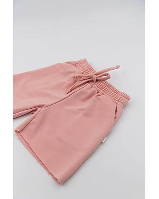 Bamboom Pantaloncini da Tuta - Rosa Scuro - Bambù e Cotone Organico Pantaloni Corti