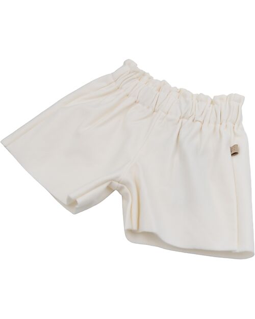 Bamboom Pantaloncino Comfy - Offwhite - Bambù - Cotone Pantaloni Corti