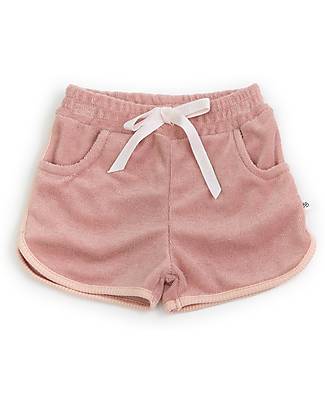 Bamboom Pantaloncino Corto con Cordino - Rosa - Fibra di Bambù Traspirante Morbida e delicata! Pantaloni Corti