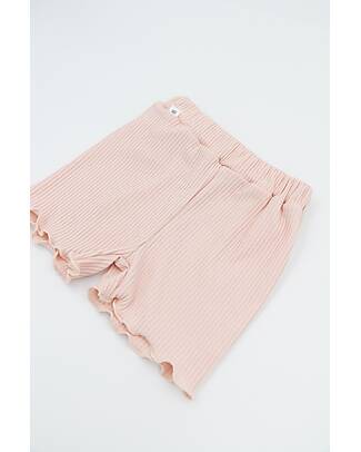 Bamboom Pantaloncino Corto Pure - Rosa - Bambù e Cotone Bio Pantaloni Corti