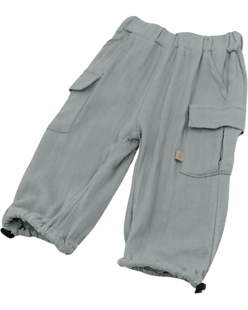 Bamboom Pantalone - Acqua Grey - Bambù - Cotone Pantaloni Lunghi