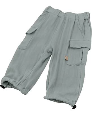 Bamboom Pantalone - Acqua Grey - Bambù - Cotone Pantaloni Lunghi