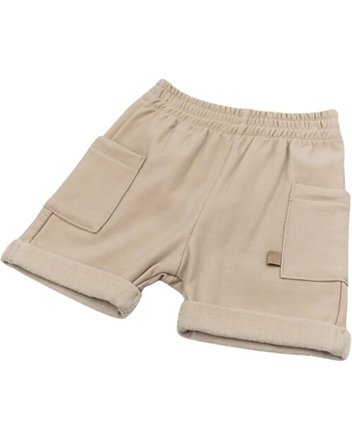 Bamboom Pantalone Bermuda - Sand - Bambù - Cotone Pantaloni Corti