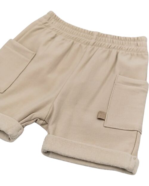 Bamboom Pantalone Bermuda - Sand - Bambù - Cotone Pantaloni Corti