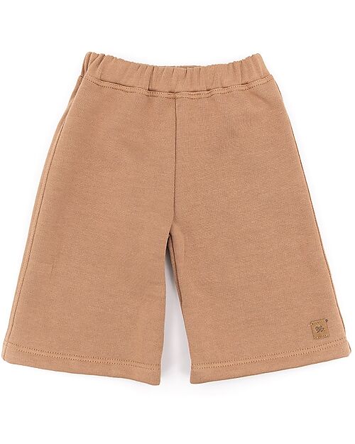 Bamboom Pantalone Palazzo - Camel - Bambù e Cotone Organico Pantaloni Lunghi