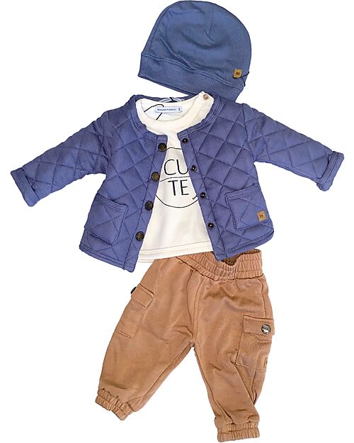 Bamboom Pantaloni con Tasche - Camel - Bambù e Cotone Organico Pantaloni Lunghi