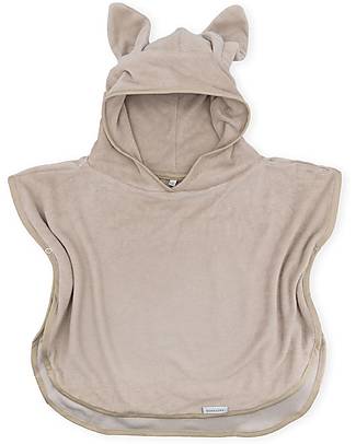 Bamboom Poncho da Bagno - Cammello - Spugna di Bambù Accappatoi e Asciugamani