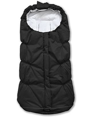Bamboom Sacco Invernale Igloo Bimbo - Blu Notte - TOG 4.5 - Bambù Naturale - per Passeggino Sacchi Passeggino