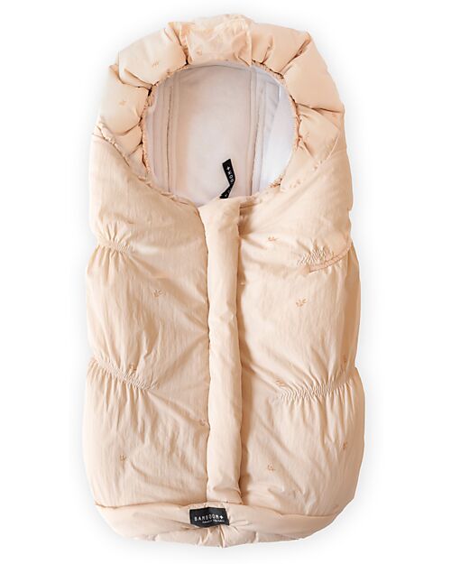 Bamboom Sacco Invernale Igloo Mini Per Ovetto e Navicella - Cipria - TOG 4.5 - Interno in Bambù Naturale Sacchi Passeggino