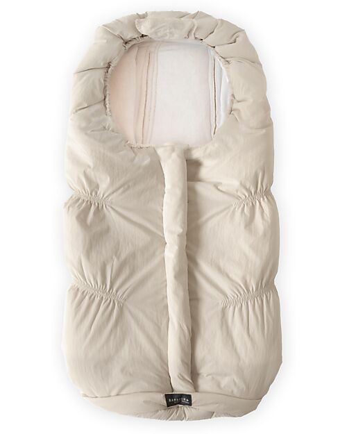 Bamboom Sacco Invernale Igloo Mini Per Ovetto e Navicella - Grigio Ostrica - TOG 4.5 - Interno in Bambù Naturale Sacchi Passeggino