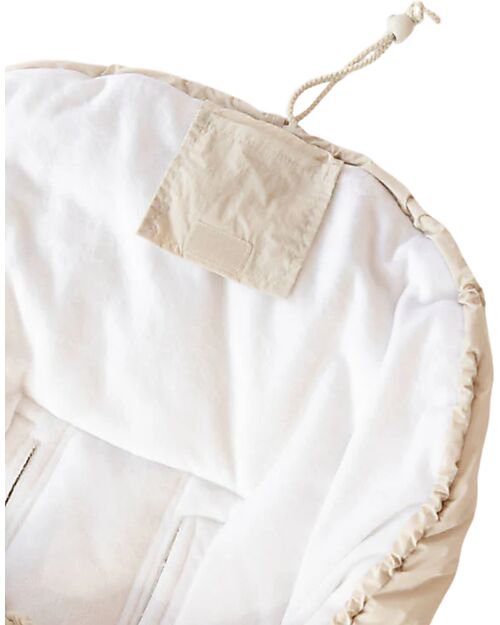 Bamboom Sacco Invernale Igloo Mini Per Ovetto e Navicella - Grigio Ostrica - TOG 4.5 - Interno in Bambù Naturale Sacchi Passeggino