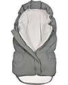 Bamboom Sacco Invernale Igloo Mini per Ovetto e Navicella - Moss Grey - Igloo Mini - TOG 4.5 Sacchi Passeggino