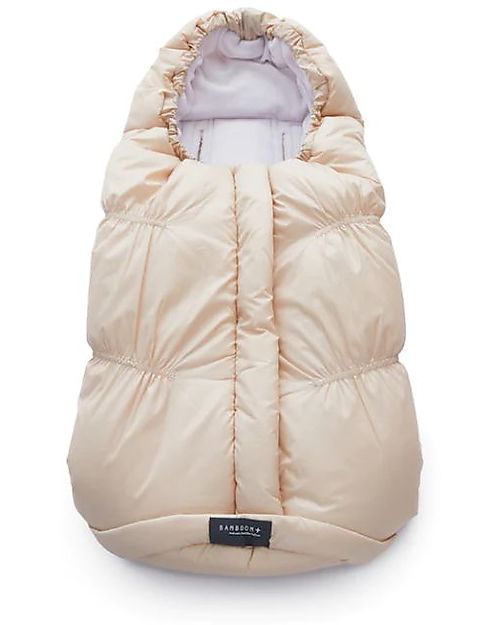 Bamboom Sacco Invernale Igloo Mini Per Ovetto e Navicella - Rosa Chiaro - TOG 4,5 - Interno in Bambù Naturale Sacchi Passeggino