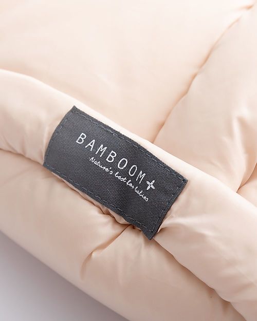 Bamboom Sacco Invernale Igloo Mini Per Ovetto e Navicella - Rosa Chiaro - TOG 4,5 - Interno in Bambù Naturale Sacchi Passeggino