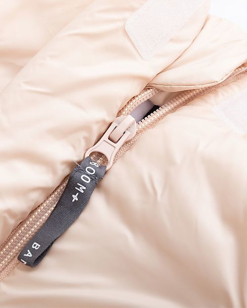 Bamboom Sacco Invernale Igloo Mini Per Ovetto e Navicella - Rosa Chiaro - TOG 4,5 - Interno in Bambù Naturale Sacchi Passeggino