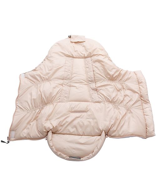 Bamboom Sacco Invernale Igloo Mini Per Ovetto e Navicella - Rosa Chiaro - TOG 4,5 - Interno in Bambù Naturale Sacchi Passeggino