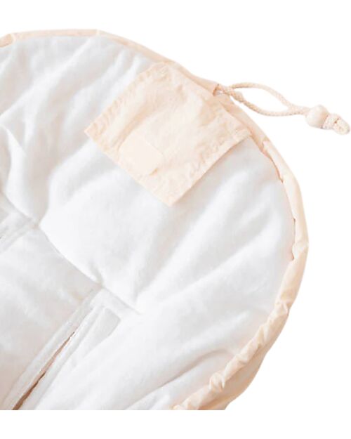 Bamboom Sacco Invernale Igloo Mini Per Ovetto e Navicella - Rosa Pastello - TOG 4.5 - Interno in Bambù Naturale Sacchi Passeggino