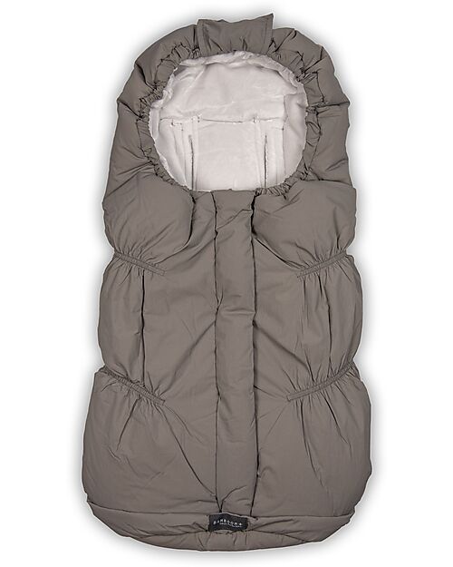 Bamboom Sacco Invernale Igloo Mini per Ovetto e Navicella - Wet Grey - Igloo Mini - TOG 4.5 Sacchi Passeggino