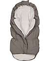 Bamboom Sacco Invernale Igloo Mini per Ovetto e Navicella - Wet Grey - Igloo Mini - TOG 4.5 Sacchi Passeggino