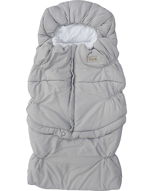 Bamboom Sacco Invernale per Ovetto Passeggino e Navicella - Grigio Perla - Igloo Combi - TOG 4,5 - Da 0 a 4 anni! Sacchi Passeggino