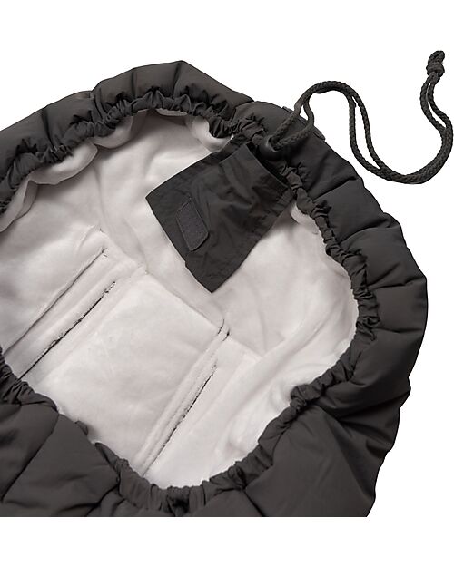 Bamboom Sacco Invernale per Passeggino Igloo Bimbo - Antracite - Igloo Bimbo - TOG 4.5 Sacchi Passeggino