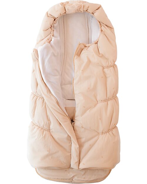 Bamboom Sacco Invernale Per Passeggino Igloo Bimbo - Cipria - TOG 4.5 - Interno in Bambù Naturale Sacchi Passeggino