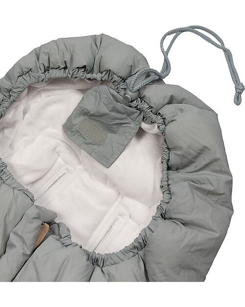 Bamboom Sacco Invernale per Passeggino Igloo Bimbo - Moss Grey - Igloo Bimbo - TOG 4.5 Sacchi Passeggino