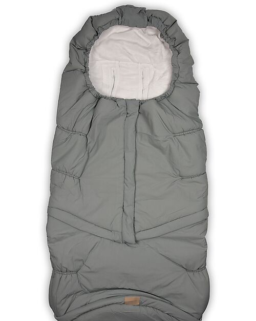 Bamboom Sacco Invernale per Passeggino Igloo Combi - Moss Grey - Igloo Combi - TOG 4.5 Sacchi Passeggino