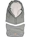 Bamboom Sacco Invernale per Passeggino Igloo Combi - Moss Grey - Igloo Combi - TOG 4.5 Sacchi Passeggino