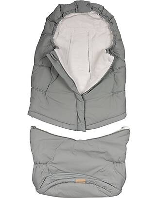 Bamboom Sacco Invernale per Passeggino Igloo Combi - Moss Grey - Igloo Combi - TOG 4.5 Sacchi Passeggino