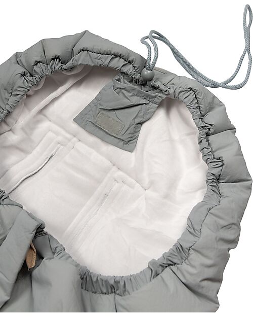 Bamboom Sacco Invernale per Passeggino Igloo Combi - Moss Grey - Igloo Combi - TOG 4.5 Sacchi Passeggino