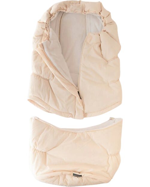 Bamboom Sacco Invernale per Passeggino Igloo Combi - Rosa Pastello - Igloo Combi - TOG 4.5 Sacchi Passeggino