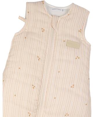 Bamboom Sacco Nanna 0- 6 Mesi Invernale - Fiori e Righe TOG 2.2 Sacchi Nanna