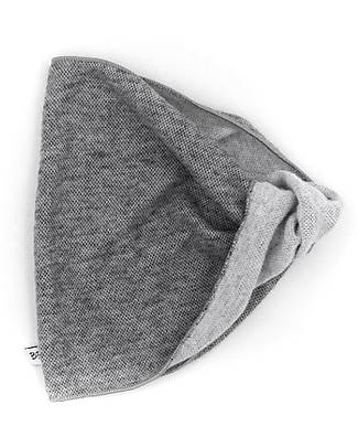 Bamboom Scaldacollo - Grigio - Cotone e Bambù Certificato Oeko-Tex Sciarpe