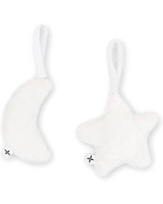 Bamboom Set Giochi Luna & Stella - per Lettino Co-Sleeping - Bambù e Cotone Bio Culle e Ceste