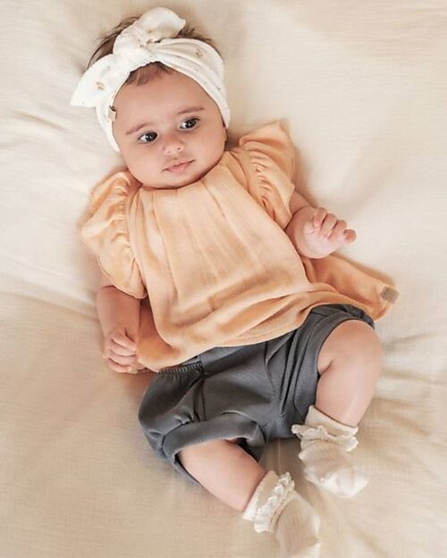 Bamboom Short Bimba - Blu - Bambù - Poliestere Pantaloni Corti