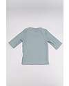 Bamboom T-Shirt Maniche 3/4 Mare - Logo Safe the Whale - UV50+ T-shirt Anti UV