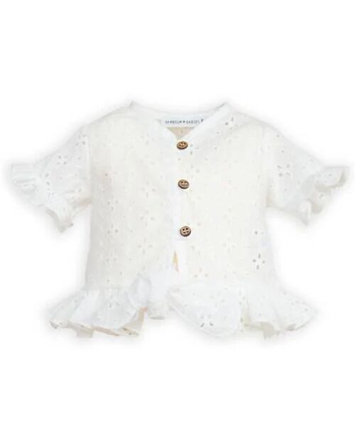 Bamboom Top - Blusa - Offwhite - Bambù - Cotone Bluse