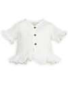 Bamboom Top - Blusa - Offwhite - Bambù - Cotone Bluse