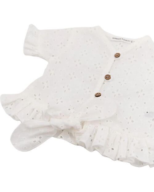 Bamboom Top - Blusa - Offwhite - Bambù - Cotone Bluse