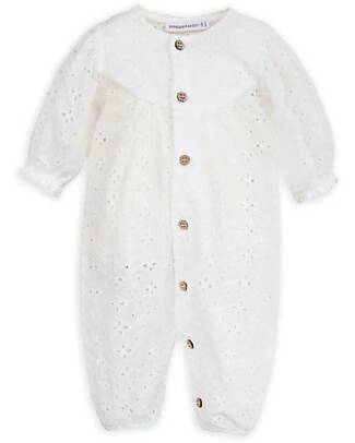 Bamboom Tuta bimba - Offwhite - Bambù - Cotone Tutine Lunghe