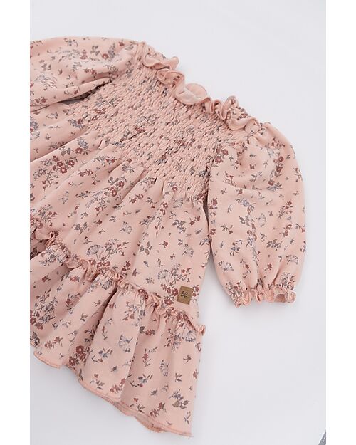 Bamboom Vestito Frou Frou - Sophie Rosa - Bambù e Cotone Organico Vestiti_
