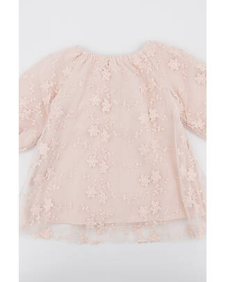 Bamboom Vestito Maniche Lunghe - Rosa Chiaro - Bambù e Cotone Organico Vestiti_