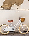 Banwood Bicicletta Classic Con Pedali Bianco - Da 4 a 7 Anni - Rotelle Rimovibili Biciclette