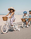 Banwood Bicicletta Classic Con Pedali Bianco - Da 4 a 7 Anni - Rotelle Rimovibili Biciclette