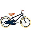 Banwood Bicicletta Classic Con Pedali Blu Navy - Da 4 a 7 Anni - Rotelle Rimovibili Biciclette