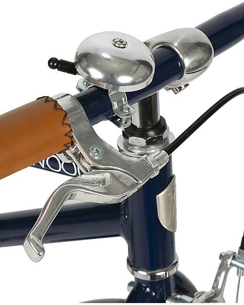 Banwood Bicicletta Classic Con Pedali Blu Navy - Da 4 a 7 Anni - Rotelle Rimovibili Biciclette